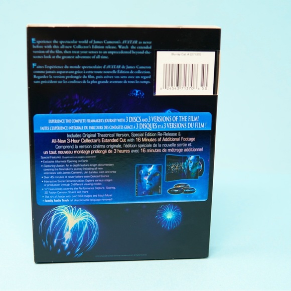 New BLU-RAY AVATAR EXTENDED COLLECTOR'S EDITION, 2010 Release, 3-Disc Set - Picture 7 of 11